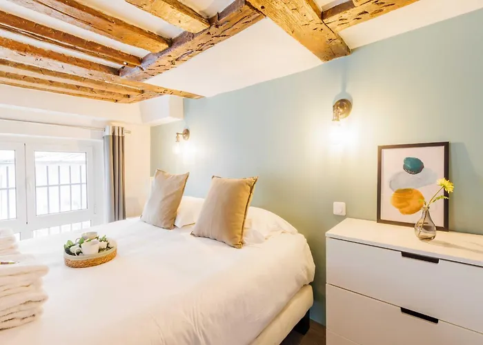 Quiet 1br 4p - Quartier Du Mail Paris