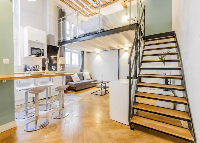 Quiet 1br 4p - Quartier Du Mail