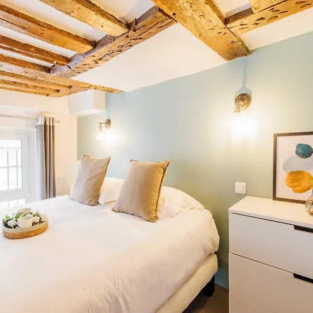 Quiet 1br 4p - Quartier Du Mail Paryż