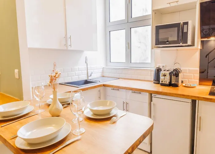 Quiet 1br 4p - Quartier Du Mail פריז