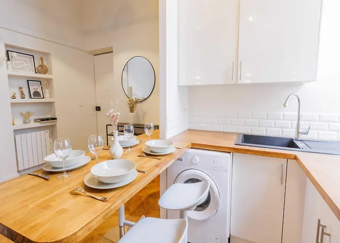 דירה Quiet 1br 4p - Quartier Du Mail *